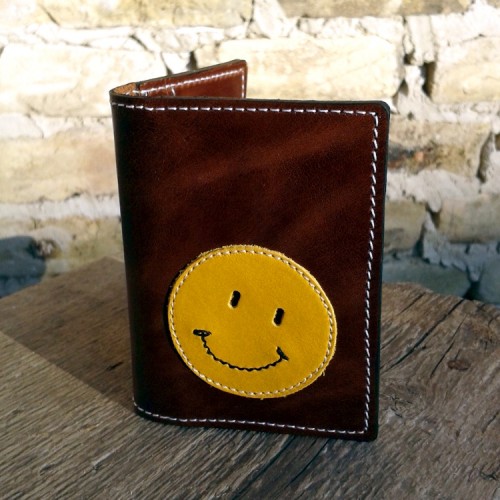 Novčanik za kreditne kartice sa 4 džepa sa smajlijem