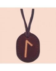Kožna ogrlica runa amulet Laguz